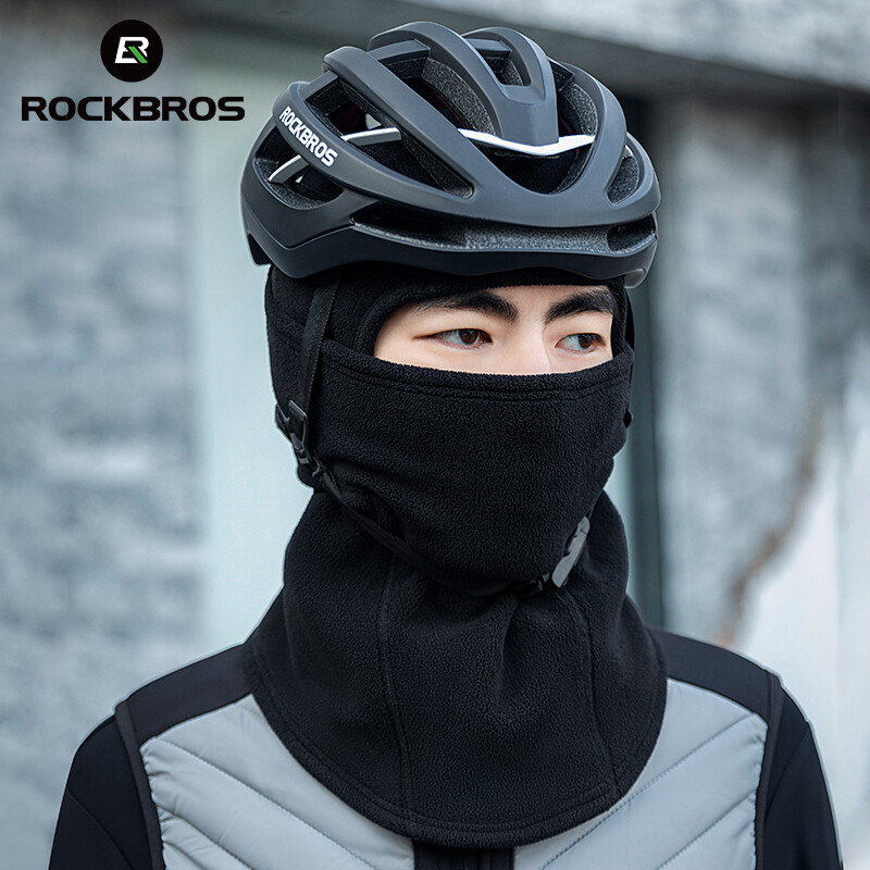 ROCKBROS Winter Keep Warm Bike Balaclavas Scarf Fleece Cycling Cap Hat Face  Mask | eBay.de