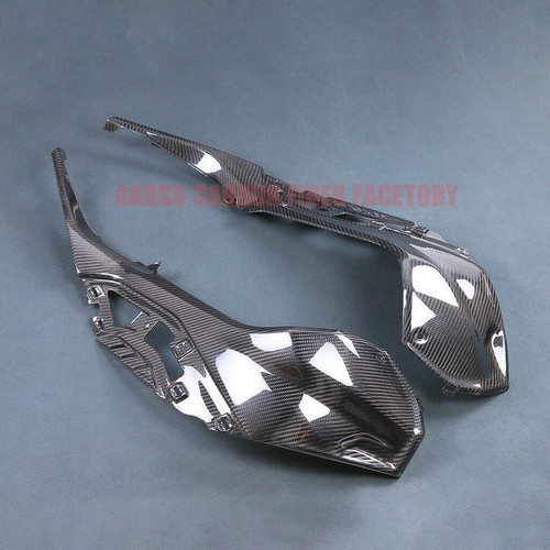 Para BMW S1000RR 2019-2025 100 % fibra de carbono tanque de gasolina cubierta lateral panel carenado - Imagen 6 de 9