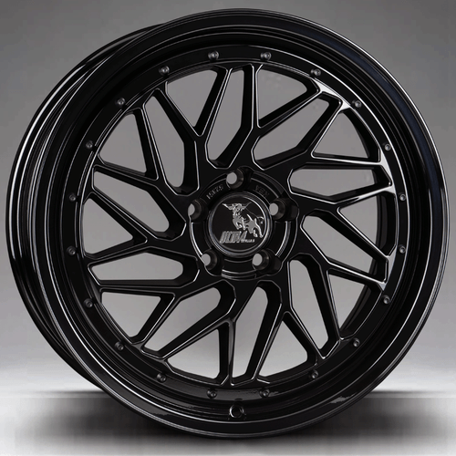 18 Zoll UX14 Tiefbett Felgen 8,5x18 5x120 ET35 komplett schwarz für BMW - Bild 2 von 8