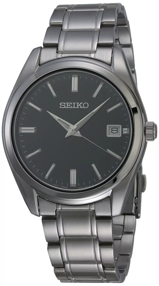 Seiko Men s Essentials Japanese Quartz Stainless Steel Strap