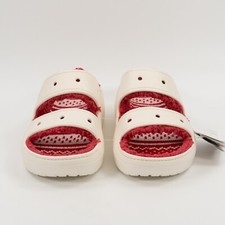 Crocs Classic Cozzzy Holiday Sweater Sandal 209227-90H Multi Size