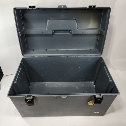Plano Heavy Duty Portable Toolbox Storage missing Tray 21" CC-120A GUC clean - Picture 6 of 9