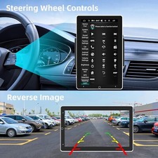 10 Inch Touch Screen Double Din Car Stereo Vertical with Bluetooth CAR PLAY