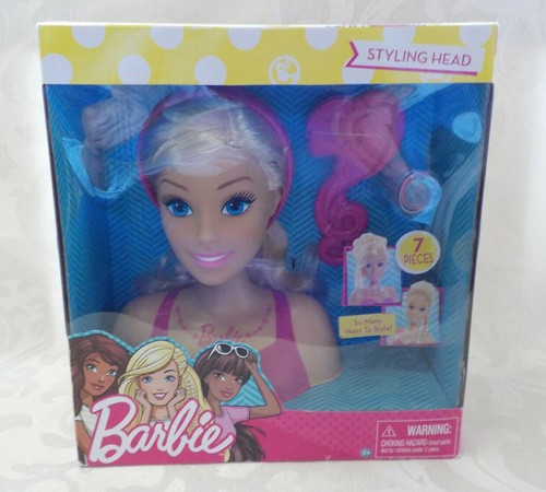 Barbie Styling Head Fab Friends Nuevo en Caja Estilo Diadema Cepillo 4 Bandas Elásticas - Imagen 1 de 12