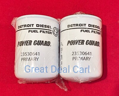 Genuine Detroit Diesel Primary Spin-on Fuel Filter 23530641 23518527 2 ...