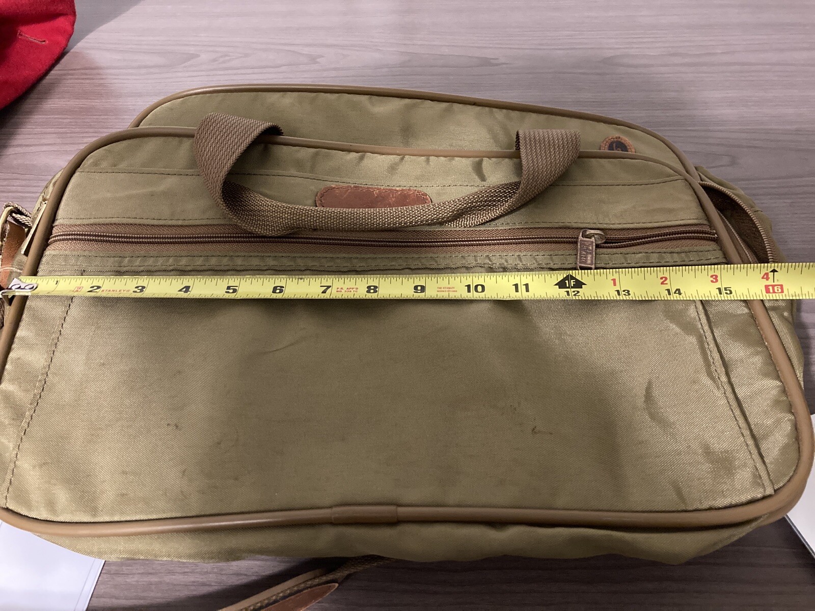 Vintage Brookfield by Hartmann Carry On Tote Bag Messenger Bag