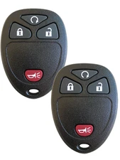 2 For 2008 2009 2010 2011 2012 2013 Chevrolet Silverado Keyless Remote Fob Ke