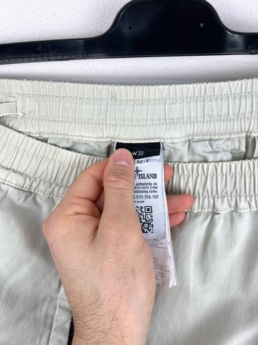 Beige Stone Island Cargo Trousers - Foto 7 di 8