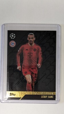 Topps Match Attax Extra Black Edge Leroy Sane 2024-2025