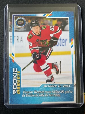 Connor Bedard 2024 Upper Deck National Hockey Card Day Rookie