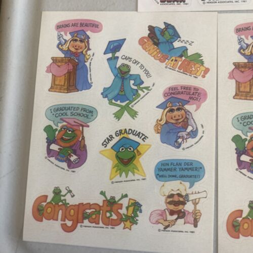 Henson And Associates 1981 Muppet Stickers - Picture 5 of 7