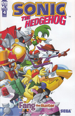 Sonic the Hedgehog Fang the Hunter Nr 4 Variant Cover B Neuware 2024 new