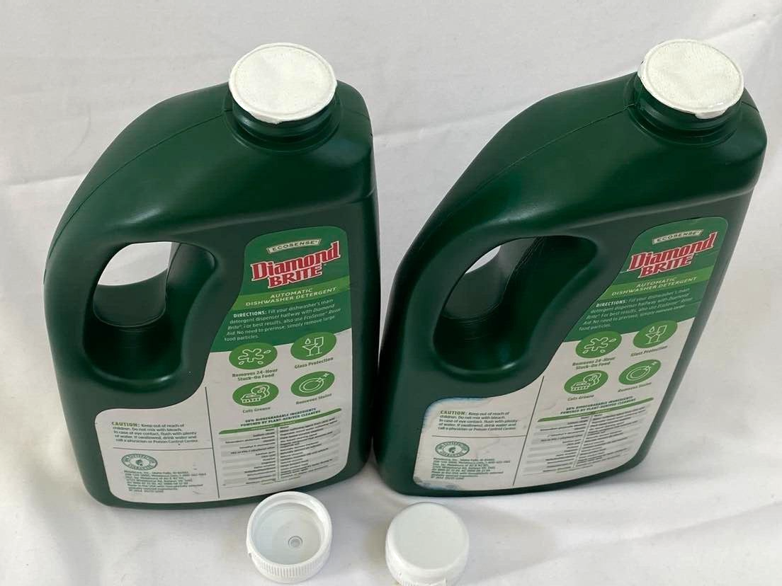 2 PK MELALEUCA Diamond Brite EcoSense Concentrated Liquid Dishwasher