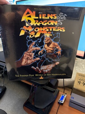Aliens, Dragons, Monsters & Me Ray Harryhausen 1992 Laserdisc New rare
