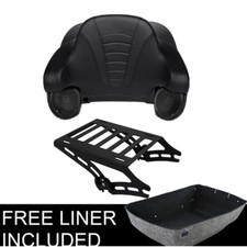 King Trunk Speakers Mount Pad Fit For Harley Electra Road Glide 14-25