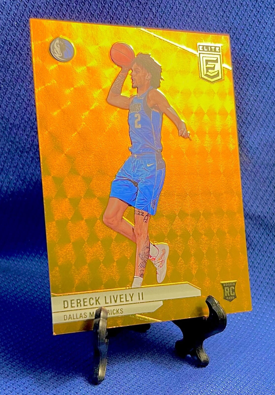 2023-24 Donruss Elite SSP Orange Dereck Lively II #229 MAVERICKS 📈