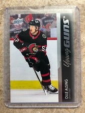 21-22 UD Upper Deck Series 1 Young Guns YG  Rookie RC #203 OLLE ALSING
