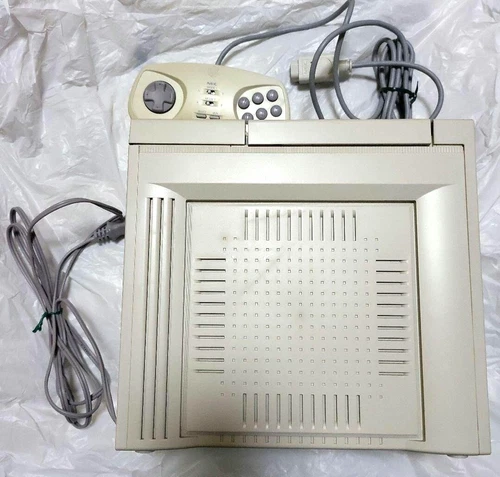 Junk NEC PC-FX Home Console + Controller + Game AC100V 50/60Hz Working Japan F/S