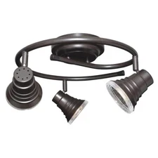 Oil-Rubbed Bronze Integrated LED 3 Light Track Lighting Ceiling Orig $243