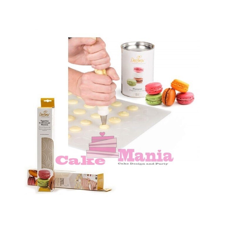 Tappeto in Silicone per Macaron da 48 cavità Decora Macarons Tappetino