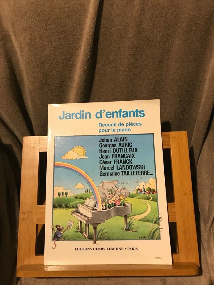 Jardin d'enfants Recueil de pièces pour piano partitions éditions Henry Lemoine - Photo 1/1