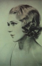 Postcard Mary Pickford Silent Films Actress Motion Picture Academy Founder