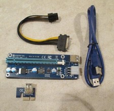 GPU Riser PCE164P-N03 VER009S PCI-E - 1X TO 16X ADAPTER - NIP