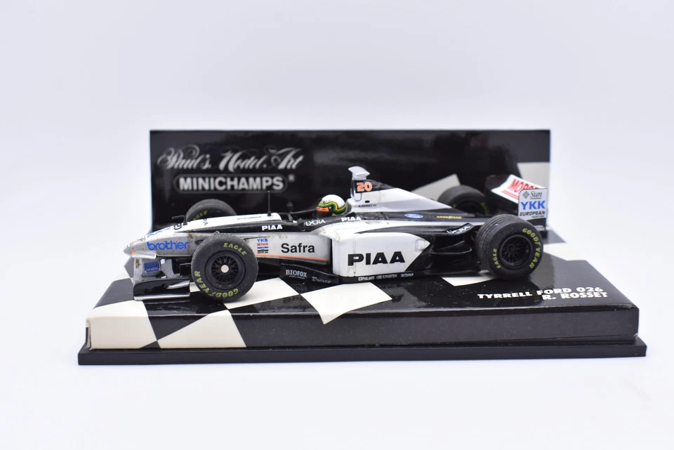 Modellino auto Formula 1 F1 scala 1:43 Tyrrell FORD 026 Minichamps modellismo - Immagine 3 di 4