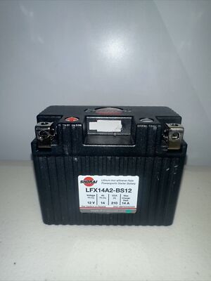 Shorai - LFX14A2-BS12 - Lithium Iron Extreme-Rate Battery