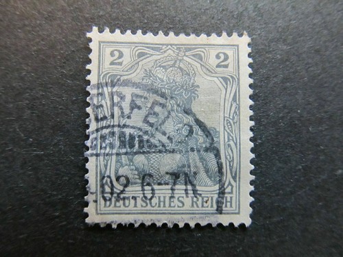 A4P7F42 Germany 1902 Unwmk 2pf used