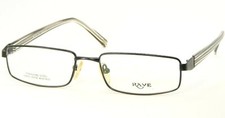 NEW RAVE RV608 MBK BLACK EYEGLASSES GLASSES METAL FRAME 51-18-138mm