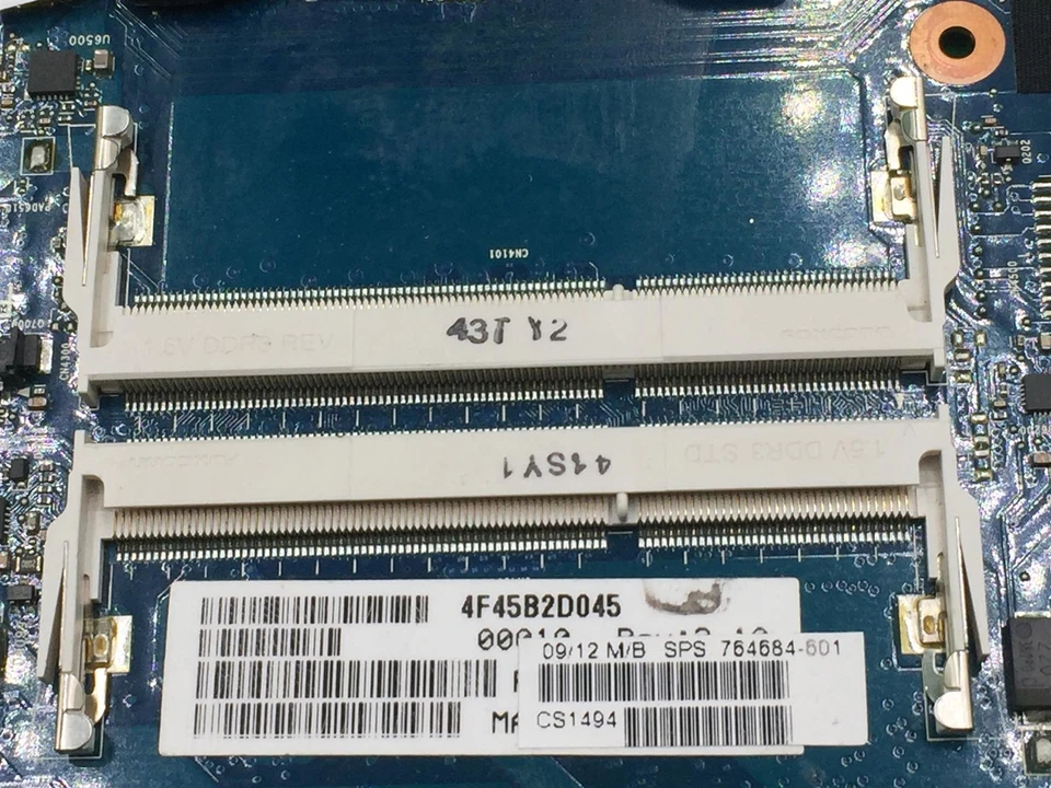 HP 355 G2 Notebook Hauptplatine 764684-601 6050A2612501 AMD A4-6210, Defekt - Bild 4 von 4