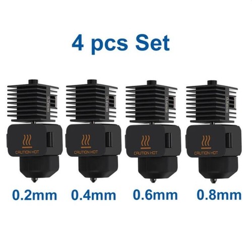 0.2mm-0.8mm Hotend Kits for Bambu Lab A1 Mini 3D Printers Repairing AAU lot - Afbeelding 19 van 19