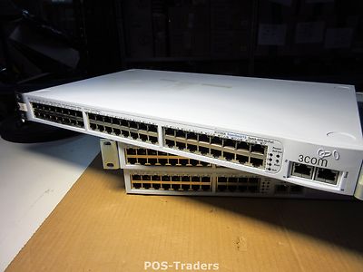 3com 3C17302A 48 x 10BASE-T/100BASE-TX 10/100Mbps + 1000Mbps Switch 4200 50-Port