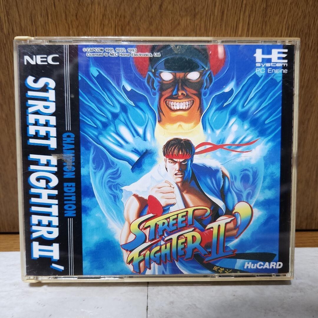 【青と春】PSA9バスター・ブレイダー他 USE STREET FIGHTER II 2 II' DASH PC Engine Hu 0818 pe japan
