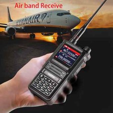 Multi-bands Ham Walkie-Talkies 256CH Air Band Receive Two Way Radio Transceiver