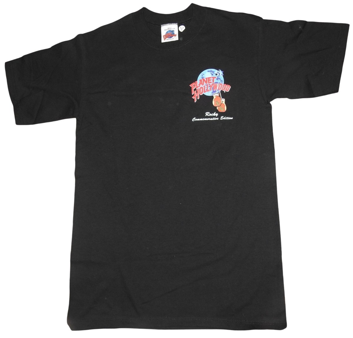 NWT Vintage 1996 Planet Hollywood Rocky Balboa Commemorative T 