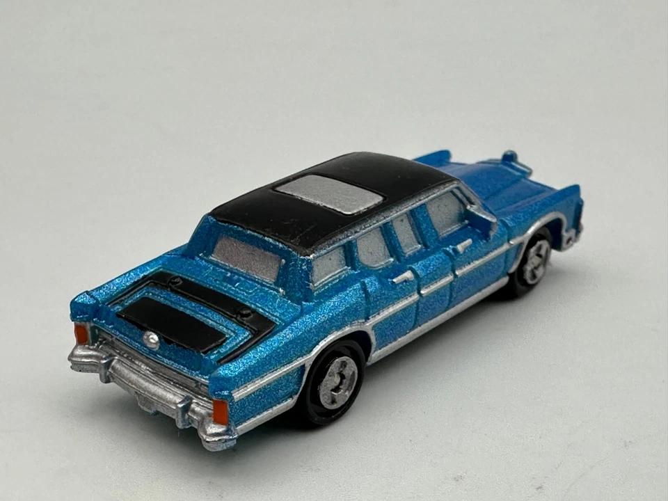 Micro Machines 1982 Lincoln Continental лимузин, синий, отличное состояние, оригинал - Изображение 3 из 4