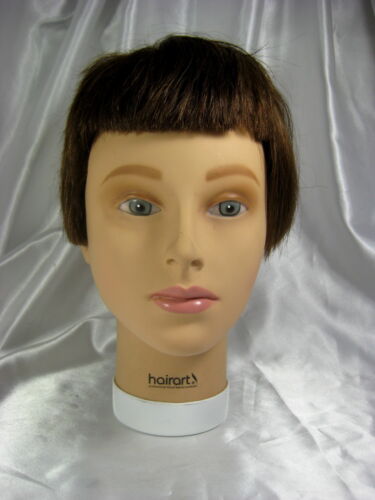 Hairart Cosmetology Mannequin Women Head 100% Human Hair Isabella #4005MB - Picture 1 of 6