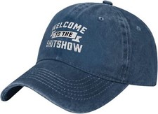 Welcome to The Sh*t Show Hat Baseball Cap Dad Hat Trucker Hat Adjustable Unisex