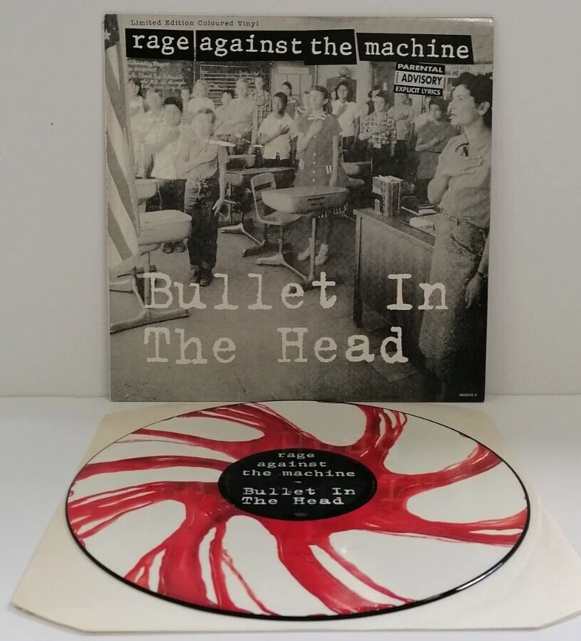 Rage Against The Machine Buller In The Head 12" Single Ltd Ed Coloured Vinyl NM - Image 3 of 4