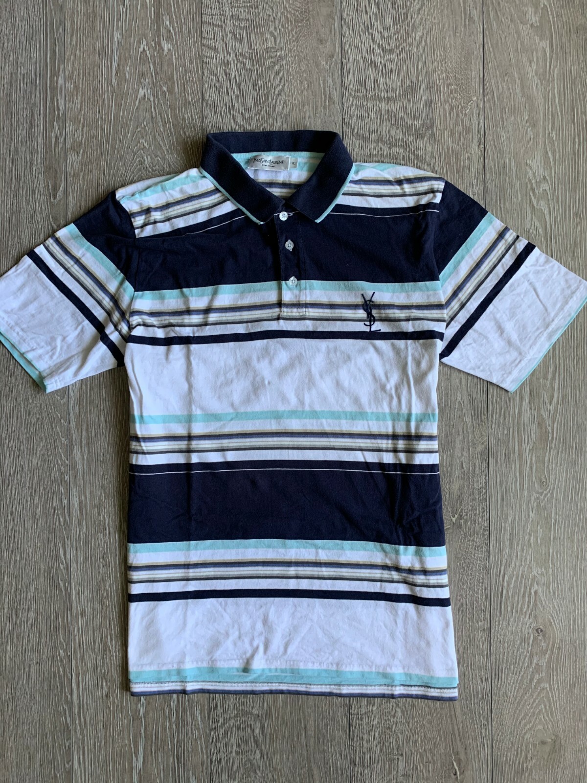 POLO SHIRT YSL YVES SAINT LAURENT TAGLIA XL