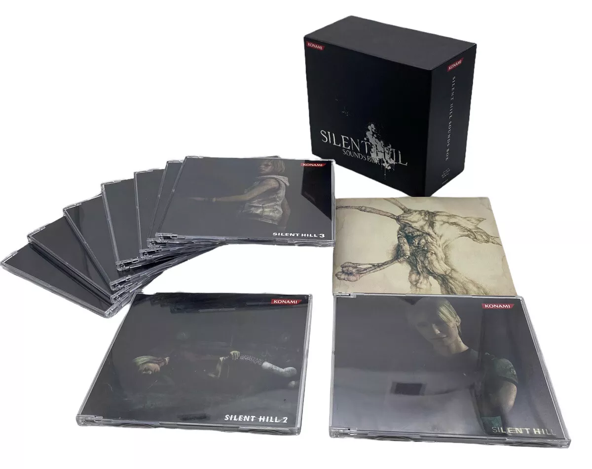 SILENT HILL Sounds Box Music Soundtrack 8 CD DVD KONAMI GFCA243