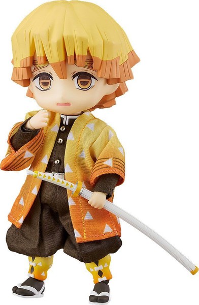 Demon Slayer: Kimetsu No Yaiba Nendoroid Doll Actionfigur Zenitsu Agatsuma 14 Cm-image