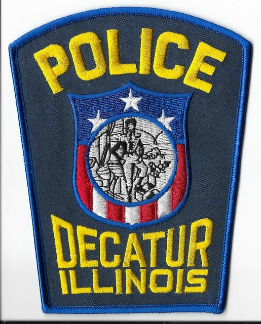 Decatur Police Department, Illinois Shoulder Patch eBay