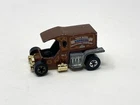 Vintage Hot Wheels (1976) Blackwall T-Totaller Black Diecast Gold Base Hong Kong