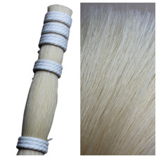 250 g AAA violin viola cello Mongolia natural white bow hair horse tail 80-85cm