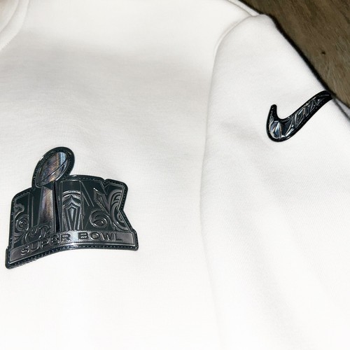 Philadelphia Eagles Super Bowl 59 LIX Opening Night Media Tech Fleece Zip Hoodie - Picture 6 of 12