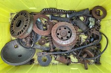 Various miscellaneous BSA motor bike parts. British Motorcycle Parts. 