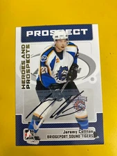 D61960  2006-07 ITG Heroes and Prospects Autographs #AJC Jeremy Colliton